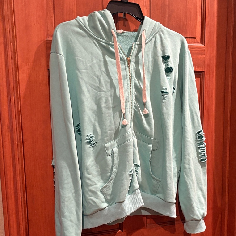 POL Seafoam Knit Sweater